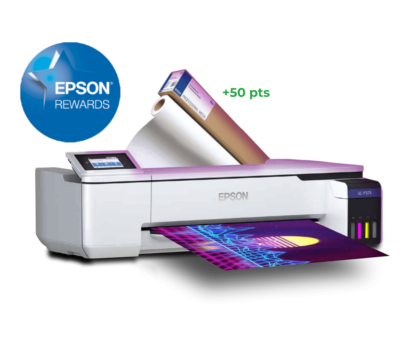 EPSON REWARD F571 siblimacion
