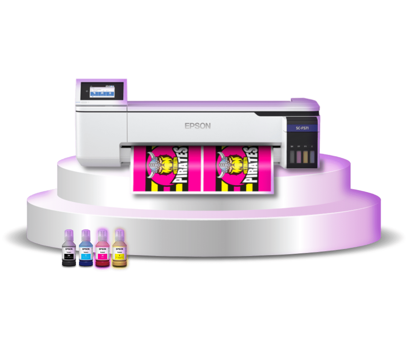 Impresora para sublimar con tintas fluorescentes SC-F571